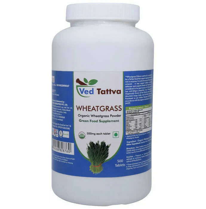 Ved Tattva Wheatgrass Tablets