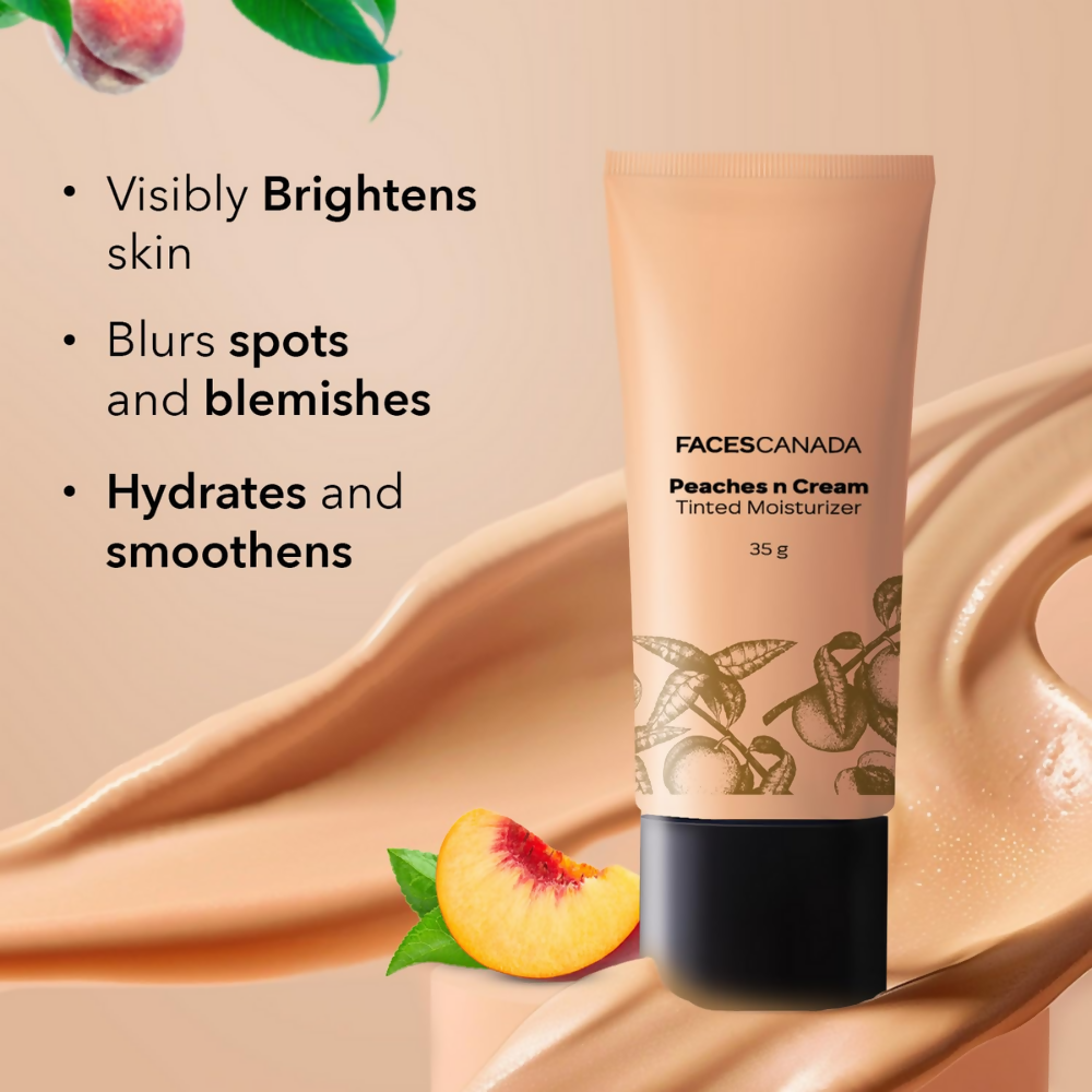 Faces Canada Peaches N Cream Tinted Moisturizer - Light 01