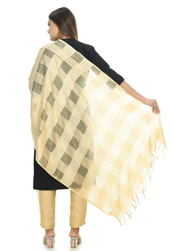 Mominos Fashion Golden Window Dupatta