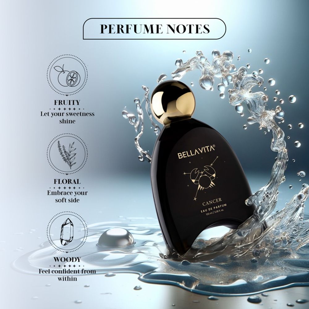 Bella Vita Organic Zodiac Collection Cancer Eau De Perfume