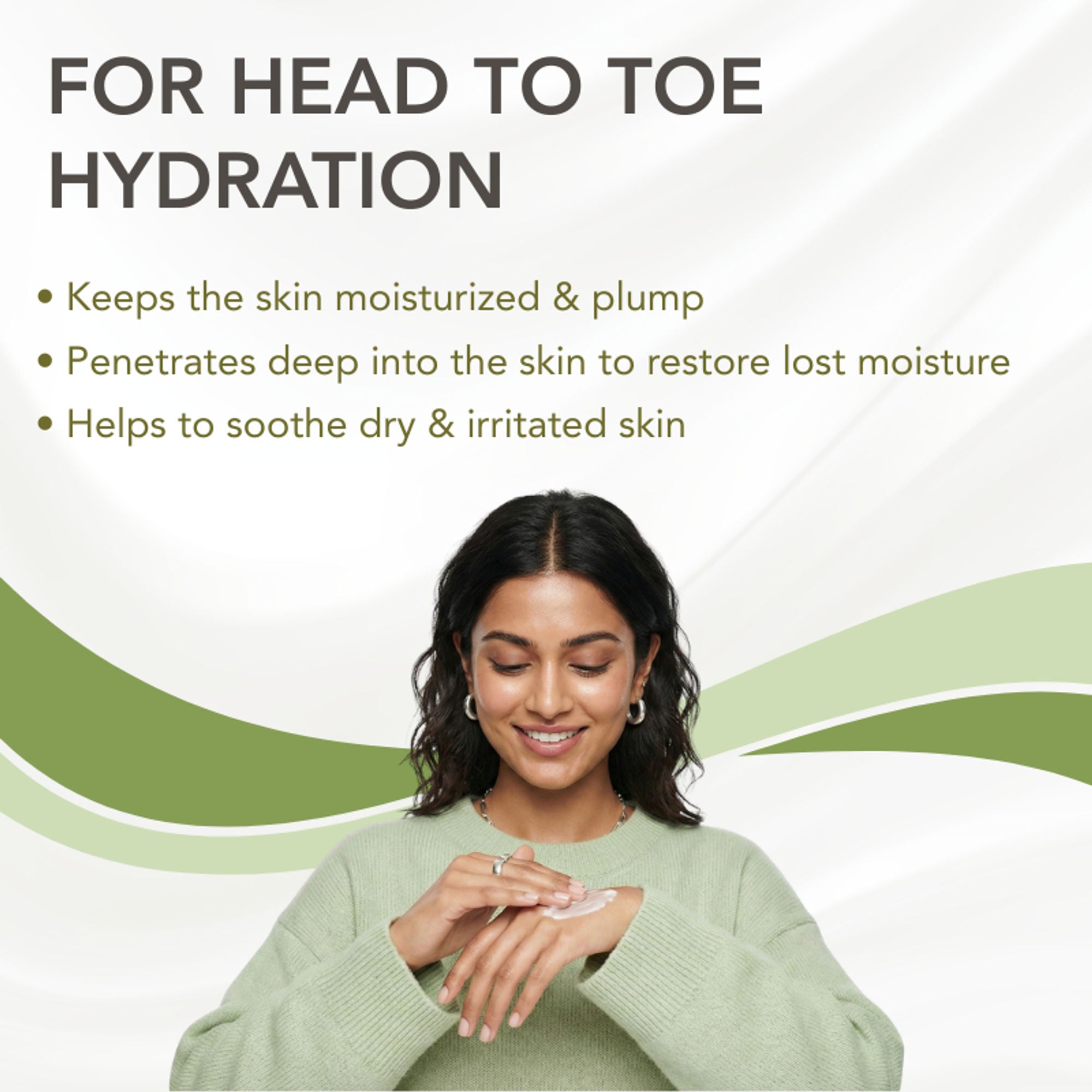 The Skin Story Avocado Moisturizing & Brightening Body Lotion For Dry Skin - Shea Butter Niacinamide