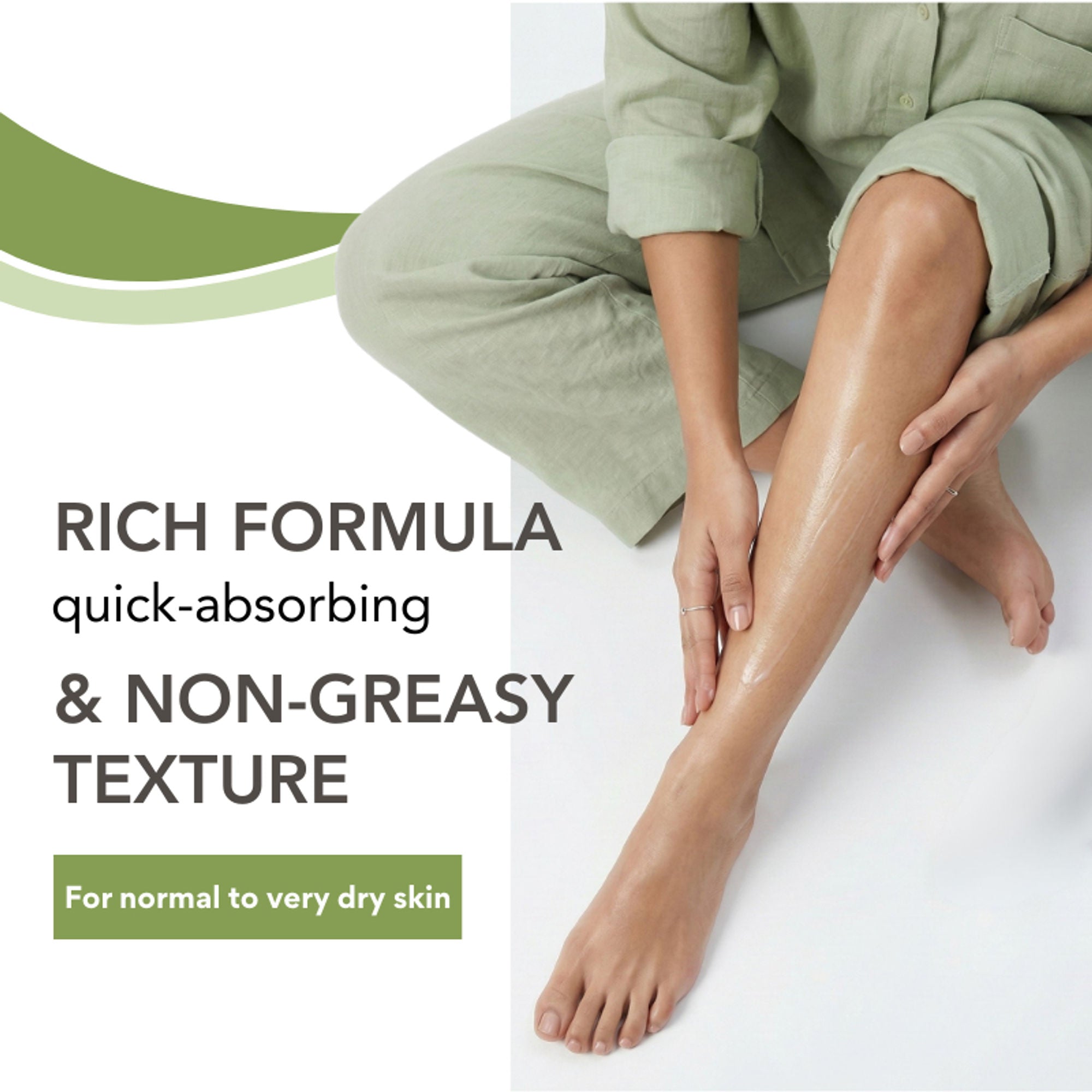 The Skin Story Avocado Moisturizing & Brightening Body Lotion For Dry Skin - Shea Butter Niacinamide