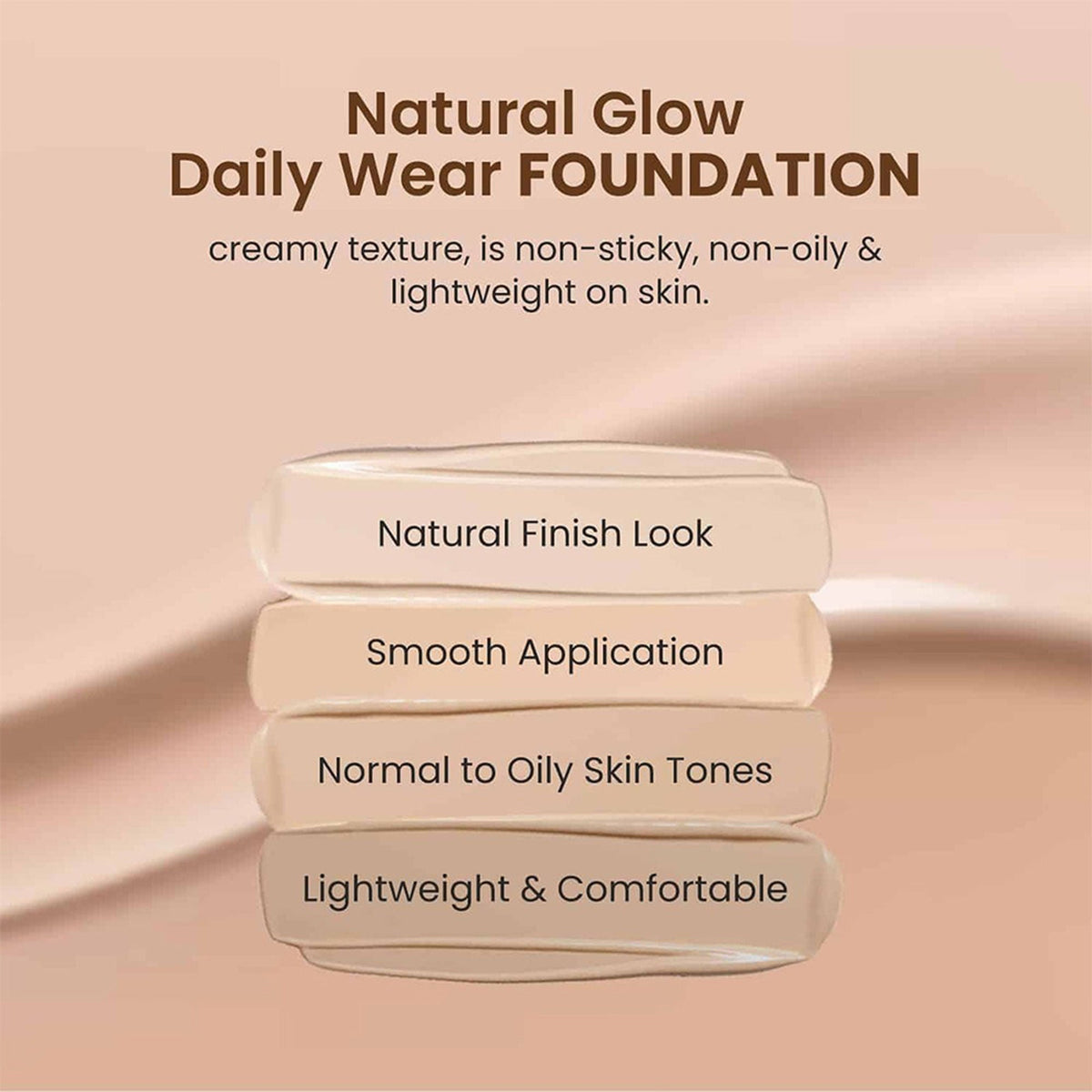 VERYMISS Natural Glow Daily Wear Foundation - 02 Light Beige