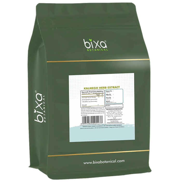 Bixa Botanical Kalmegh Herb Extract Powder 10% Bitters