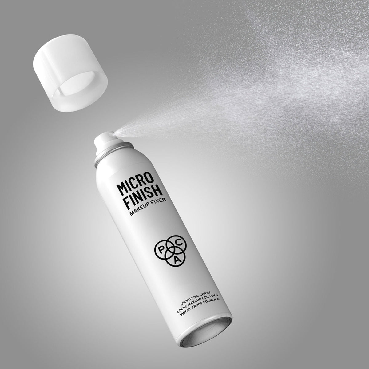 PAC Studio Micro Finish Makeup Fixer Spray - Quick Drying Microfine Mist, Longlasting Sweatproof Formula
