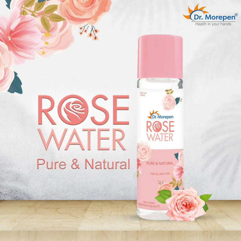 Dr. Morepen Pure & Natural Rose Water -120 ml