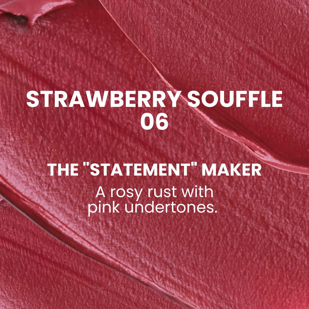 Typsy Beauty Pout Cloud Matte Lip Balm - Strawberry Souffle