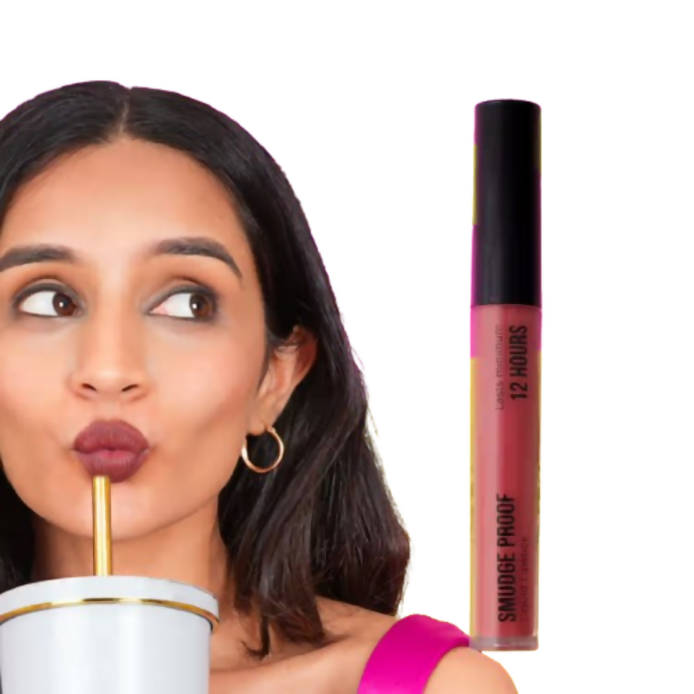 NY Bae Smudge Proof Liquid Lipstick - Blush Bloom 01
