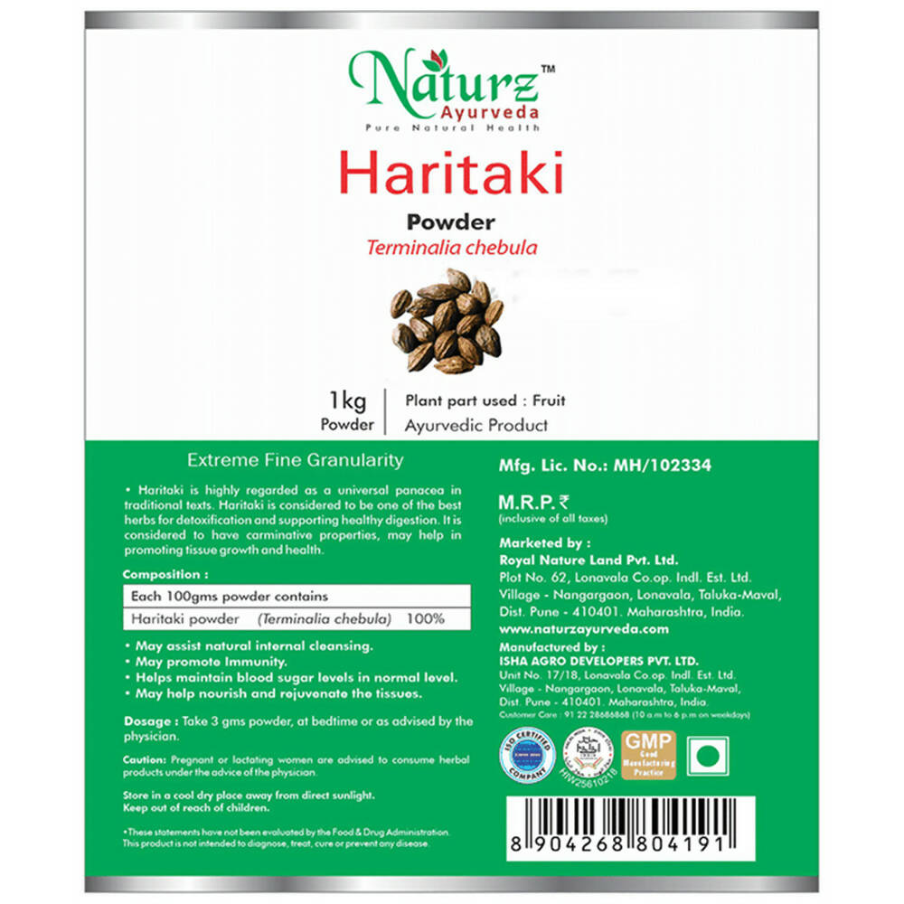 Naturz Ayurveda Haritaki Powder
