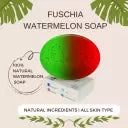 Fuschia Watermelon Natural Handmade Glycerine Soap