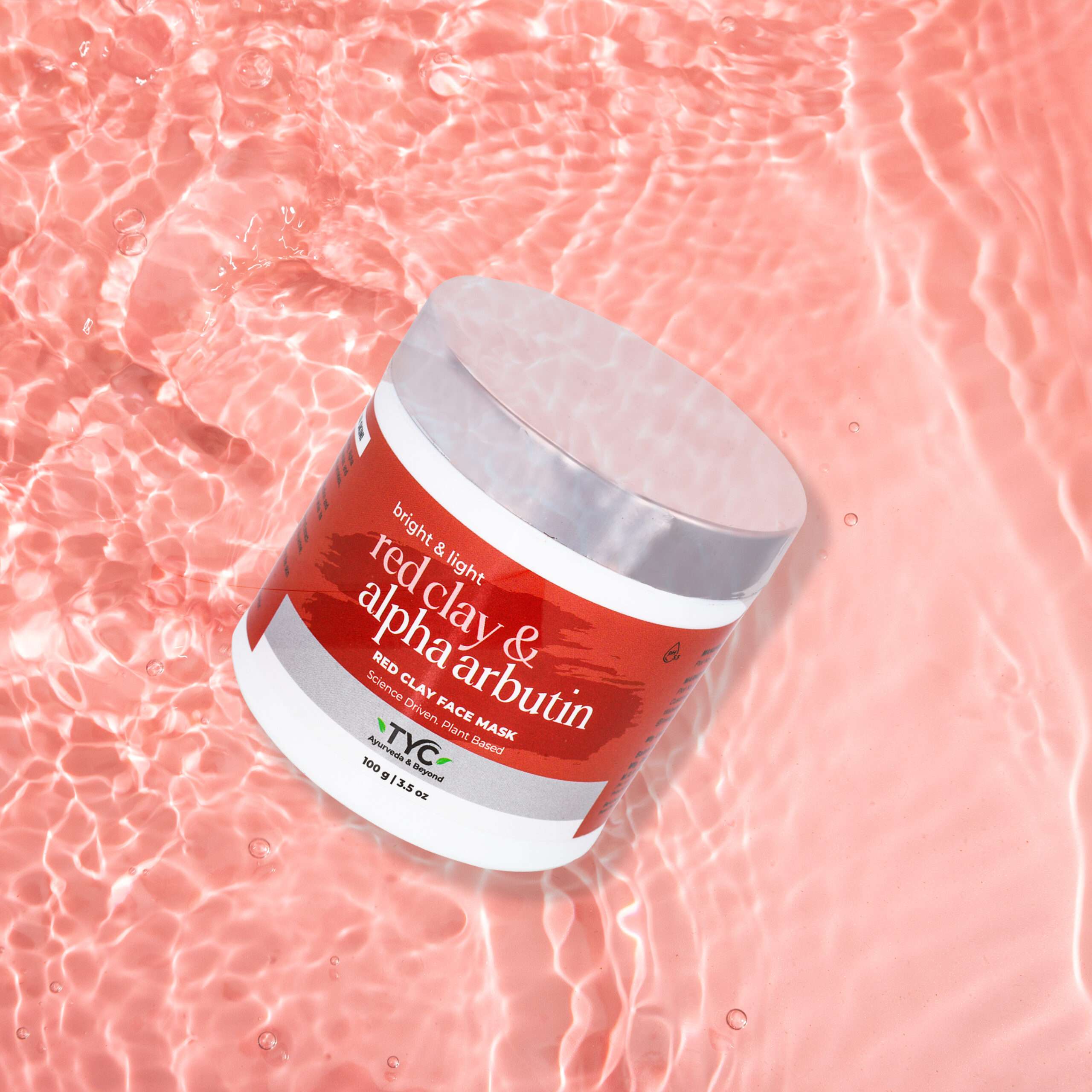 TYC Red Clay Face Mask