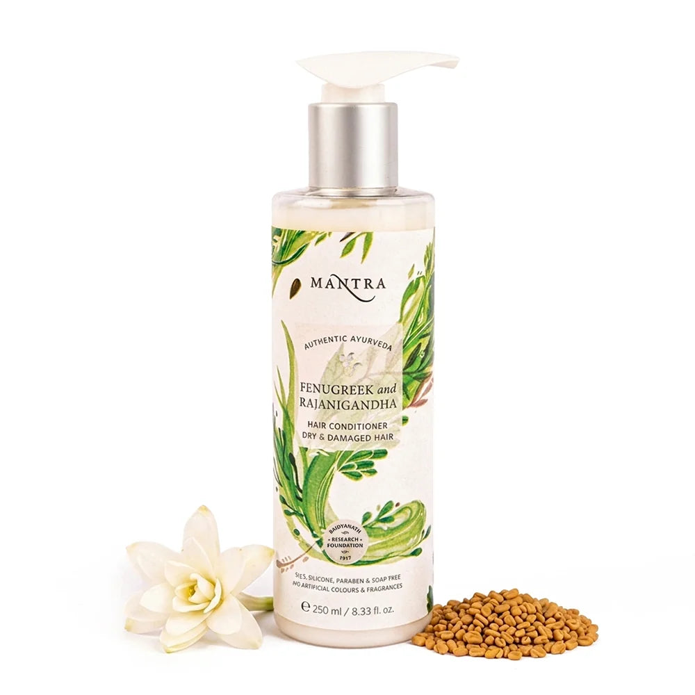 Mantra Fenugreek and Rajanigandha Hair Conditioner for Dry & Damaged Hair