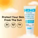 Fuschia Sun Defying Hydro Gel Sunscreen with SPF 50+ and UVA/UVB Protection