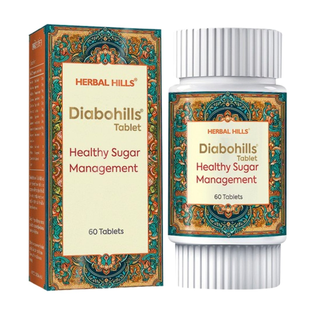 Herbal Hills Diabohills Healthy Sugar Management Tablets