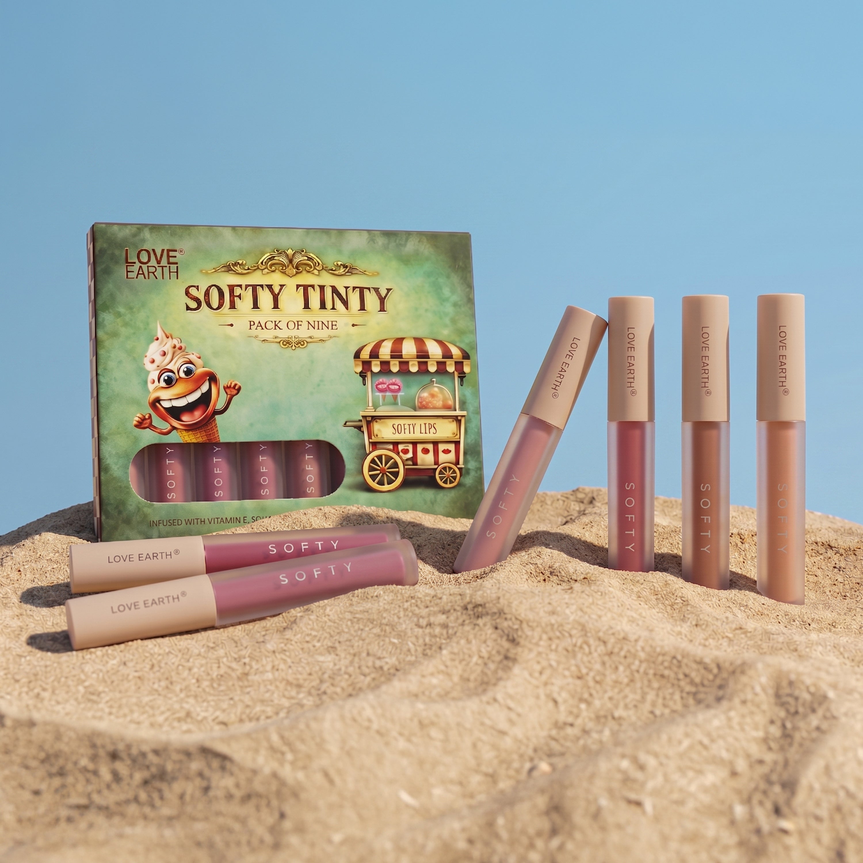 Love Earth Softy Tinty Lipstick