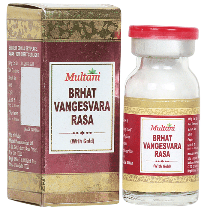 Multani Brhat Vangesvara Rasa With Gold