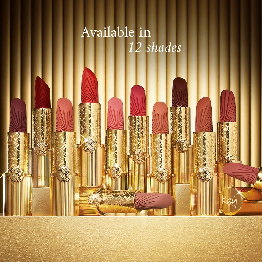 Kay Beauty x Falguni Shane Peacock Luxe Matte Lipstick - Runway Showstopper