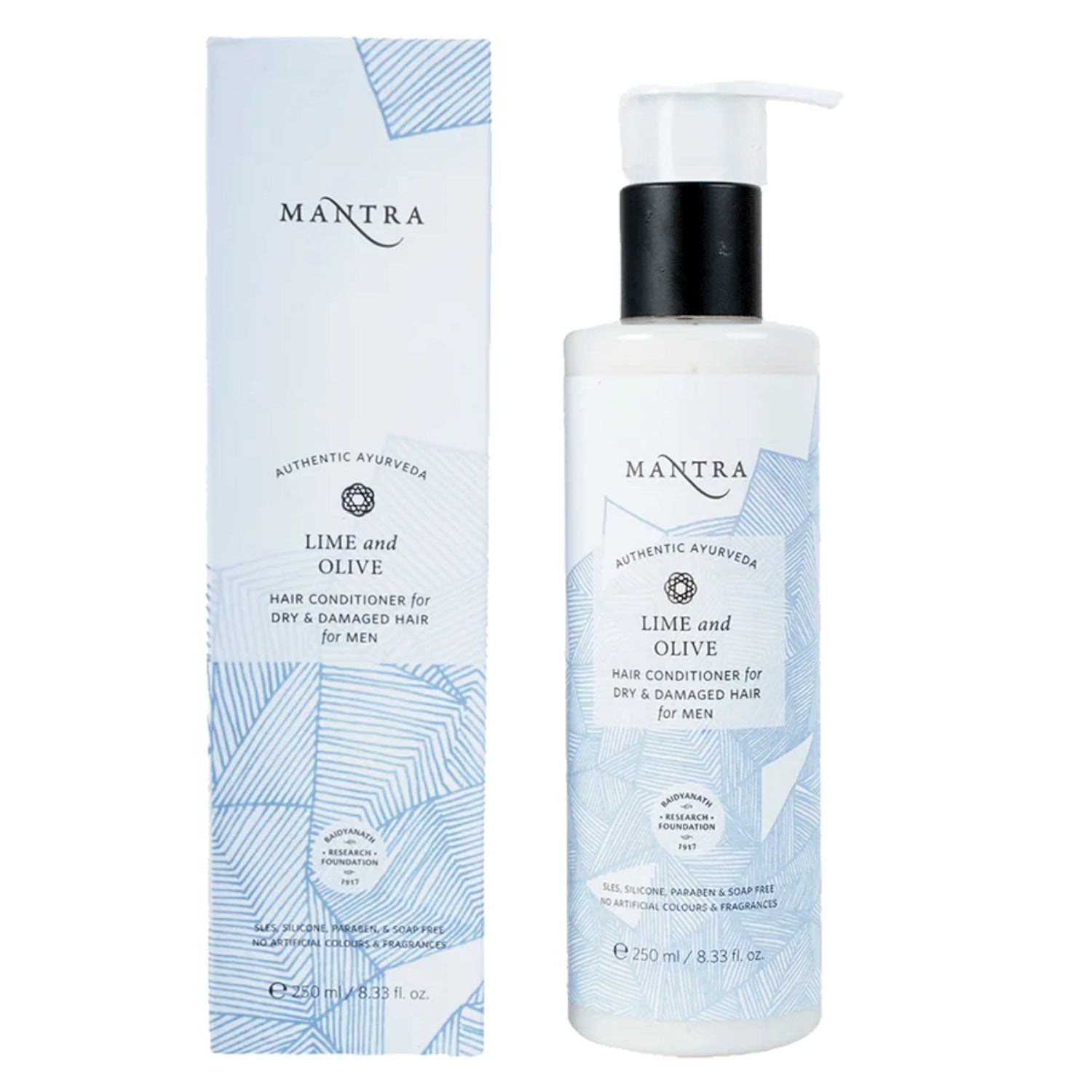 Lime And Olive Hair Conditioner For Dry And Damaged Hair For Men - Image 1