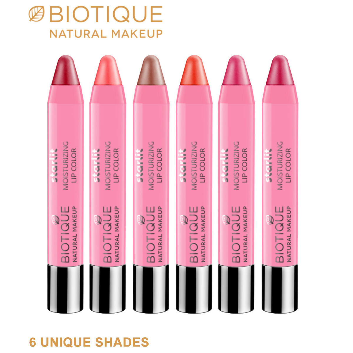 Biotique Starlit Moisturising Lipstick - Crimson Pop