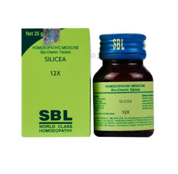 SBL Homeopathy Silicea Biochemic Tablets