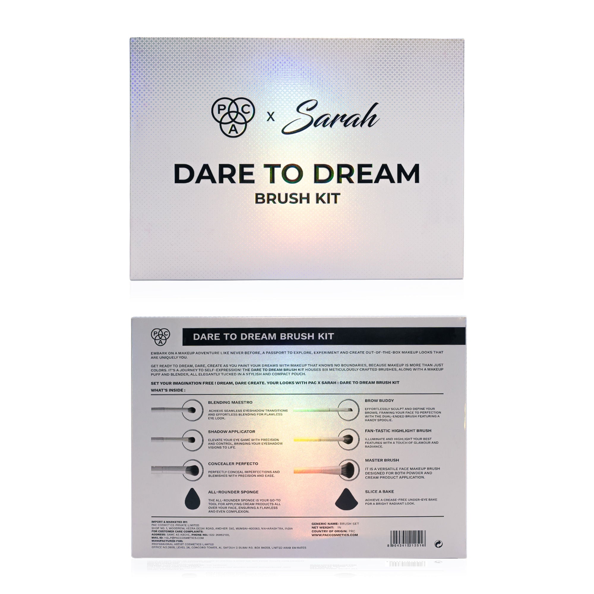 PAC Studio X Sarah Dare to Dream Brush Kit