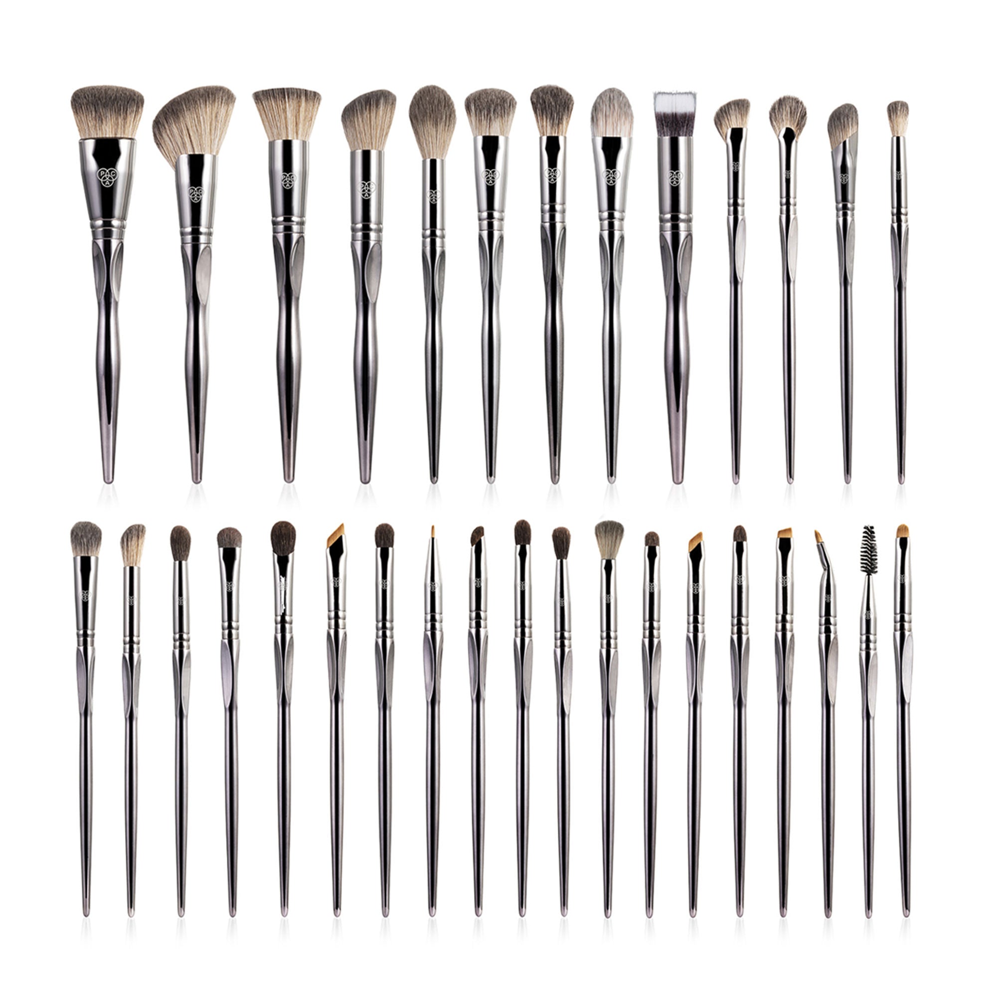 PAC Studio Pro-Xclusive Series - Ultra Luxe Ergonomic Handles, Feather Soft Bristles, Designed For Pro MUAs