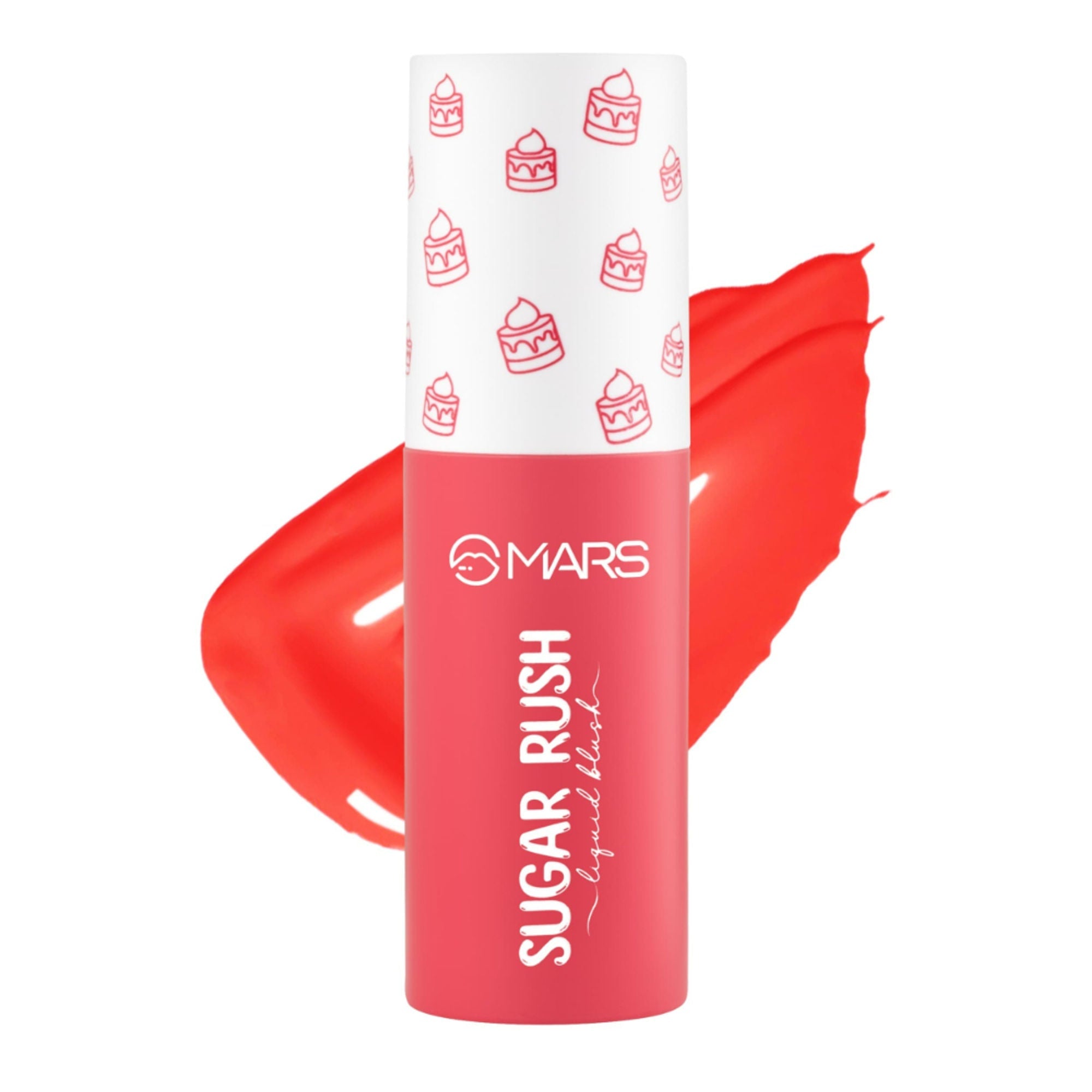 MARS Cosmetics Sugar Rush Liquid Blush - 04-Rose Slush