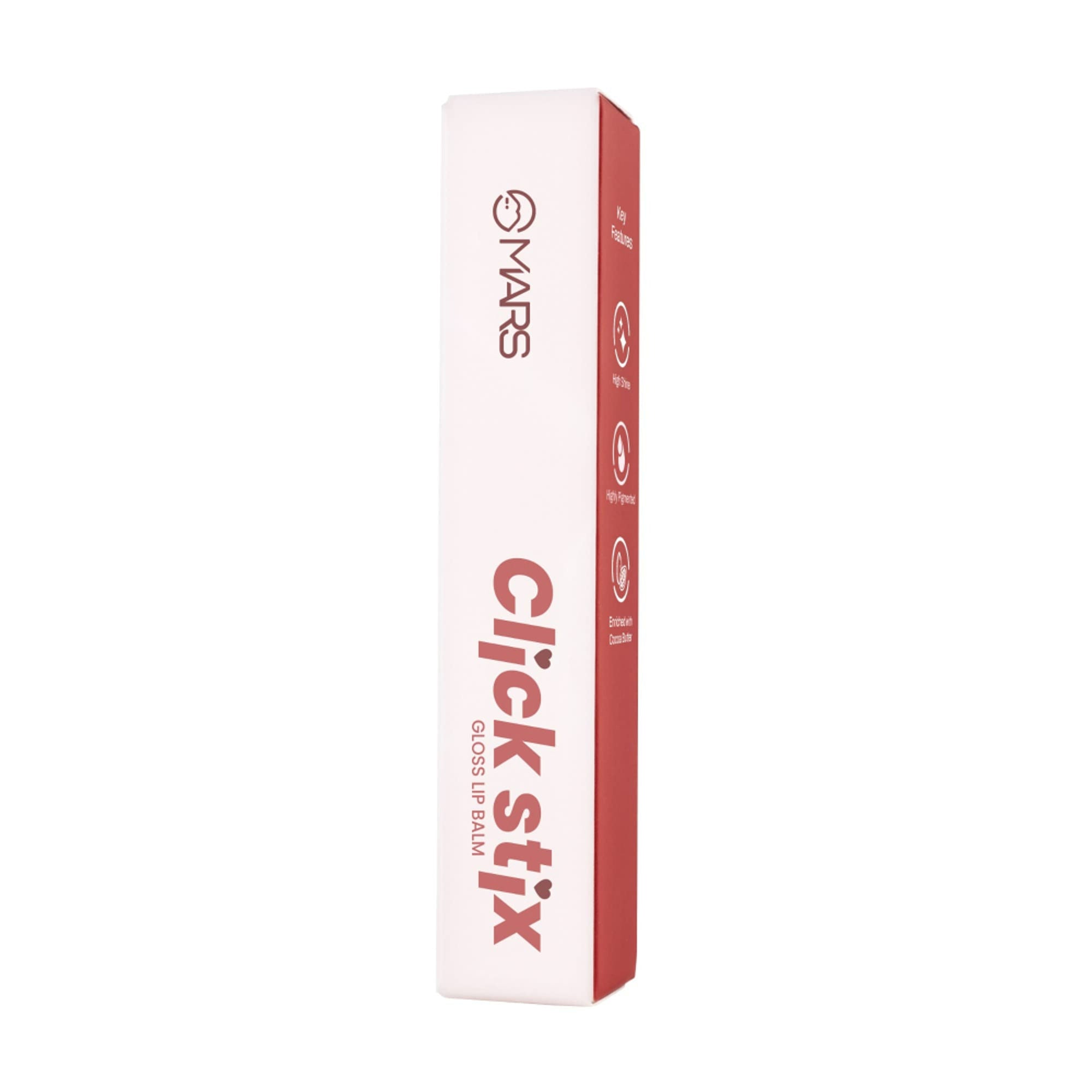 MARS Cosmetics Click Stix Gloss Lip Balm - 07-glazed Peach