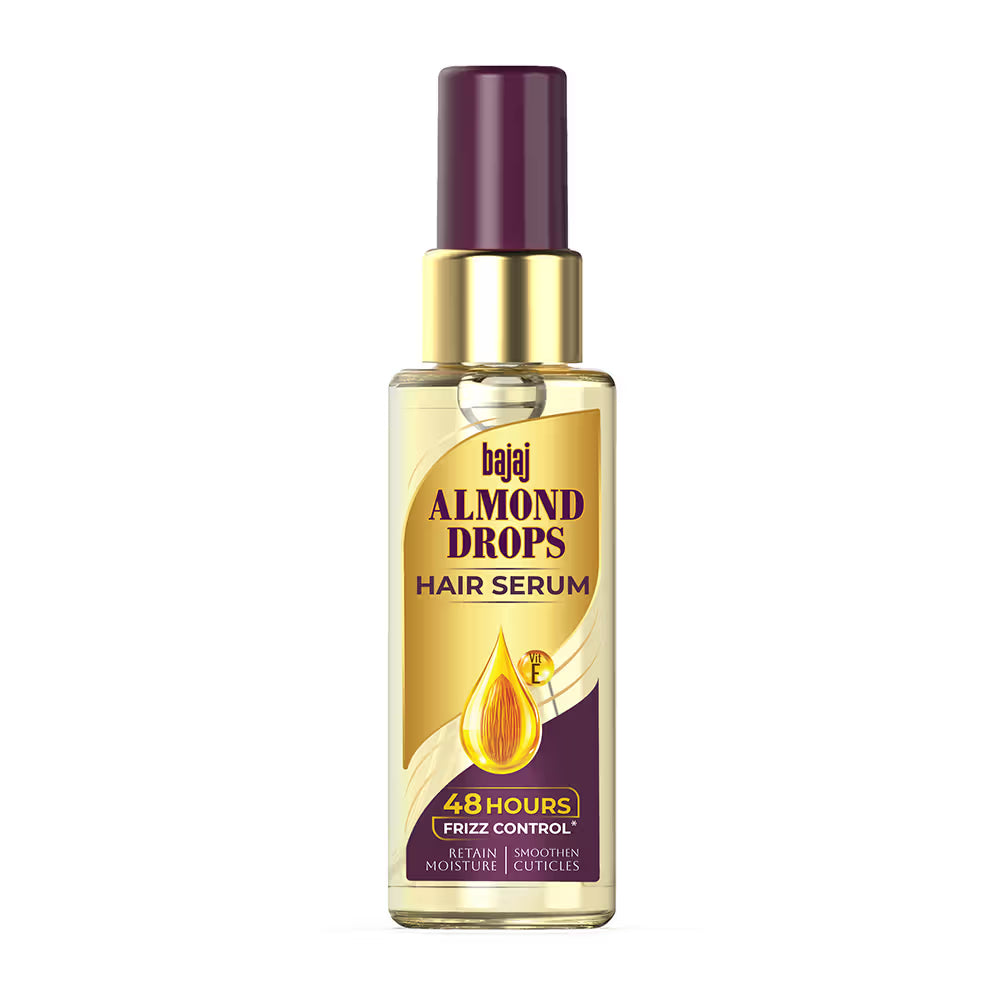 Bajaj Almond Drops Serum With Oil For Hair