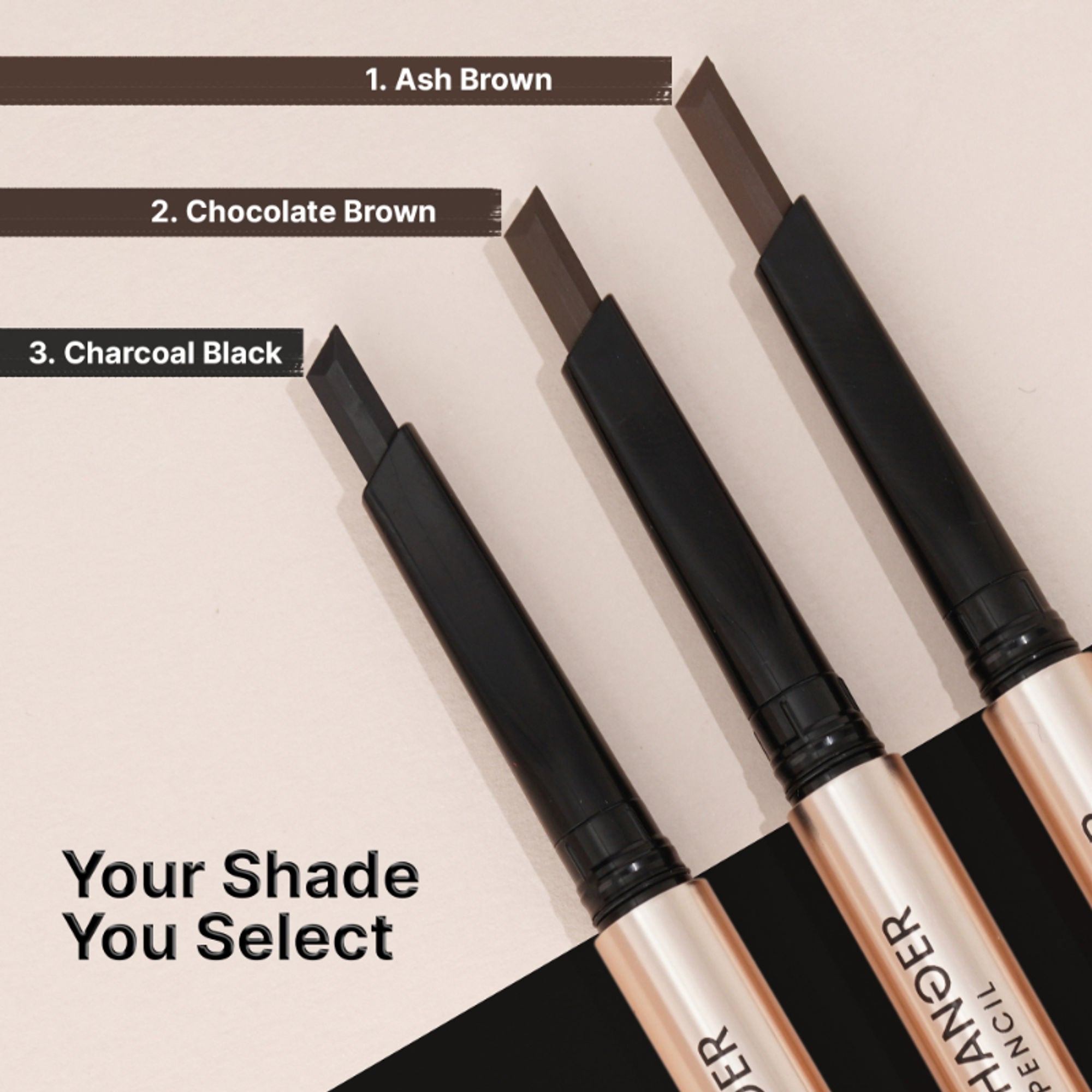 Swiss Beauty Select Game Changer Eyebrow Pencil - 1 Ash Brown