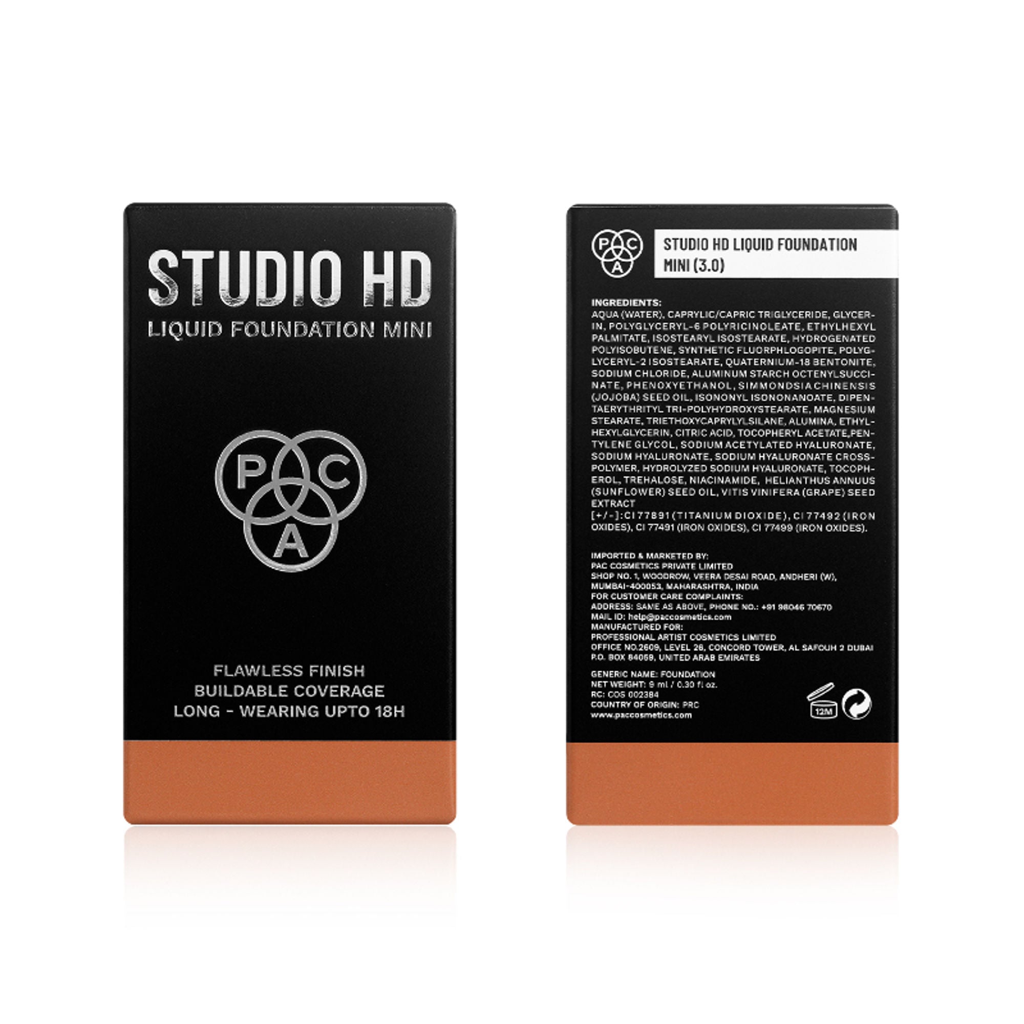 PAC Studio HD Liquid Mini Foundation - 3