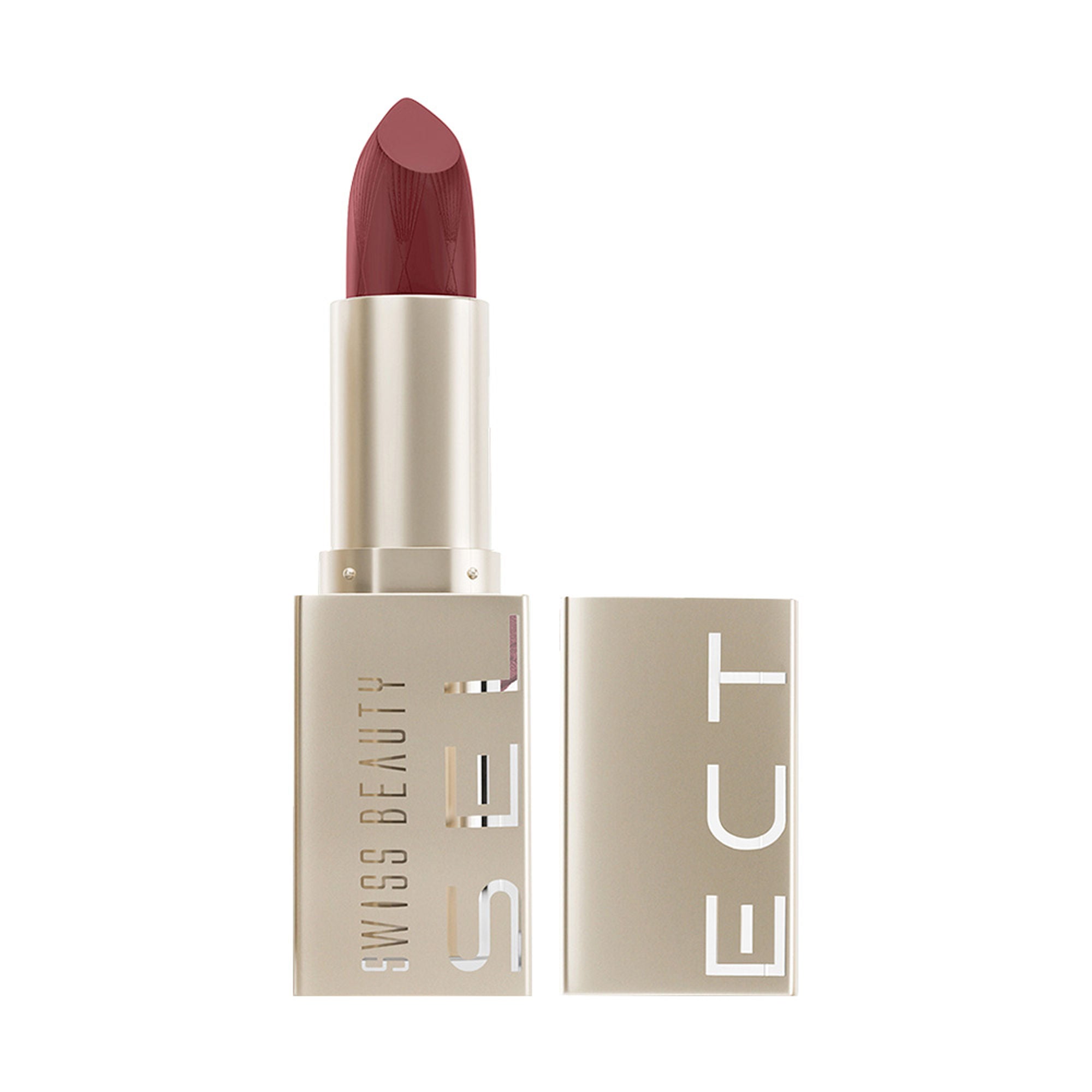 Swiss Beauty Select Creme Touch Hydrating Lipstick - 6 Majestic Mauve