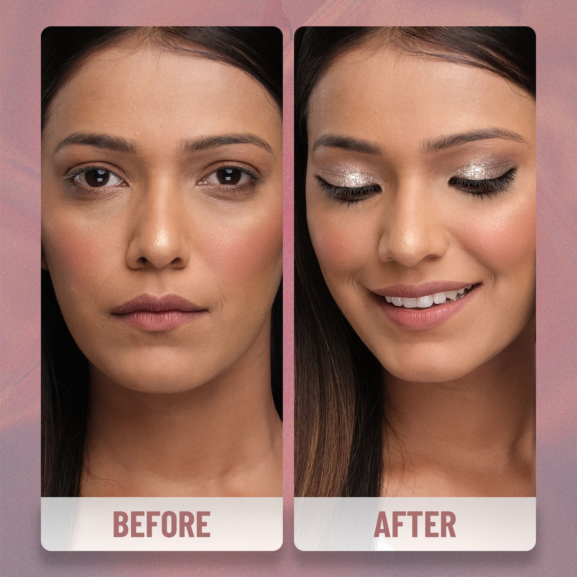 Swiss Beauty Metallic Liquid Eyeshadow - 05 Rose Gold Retro