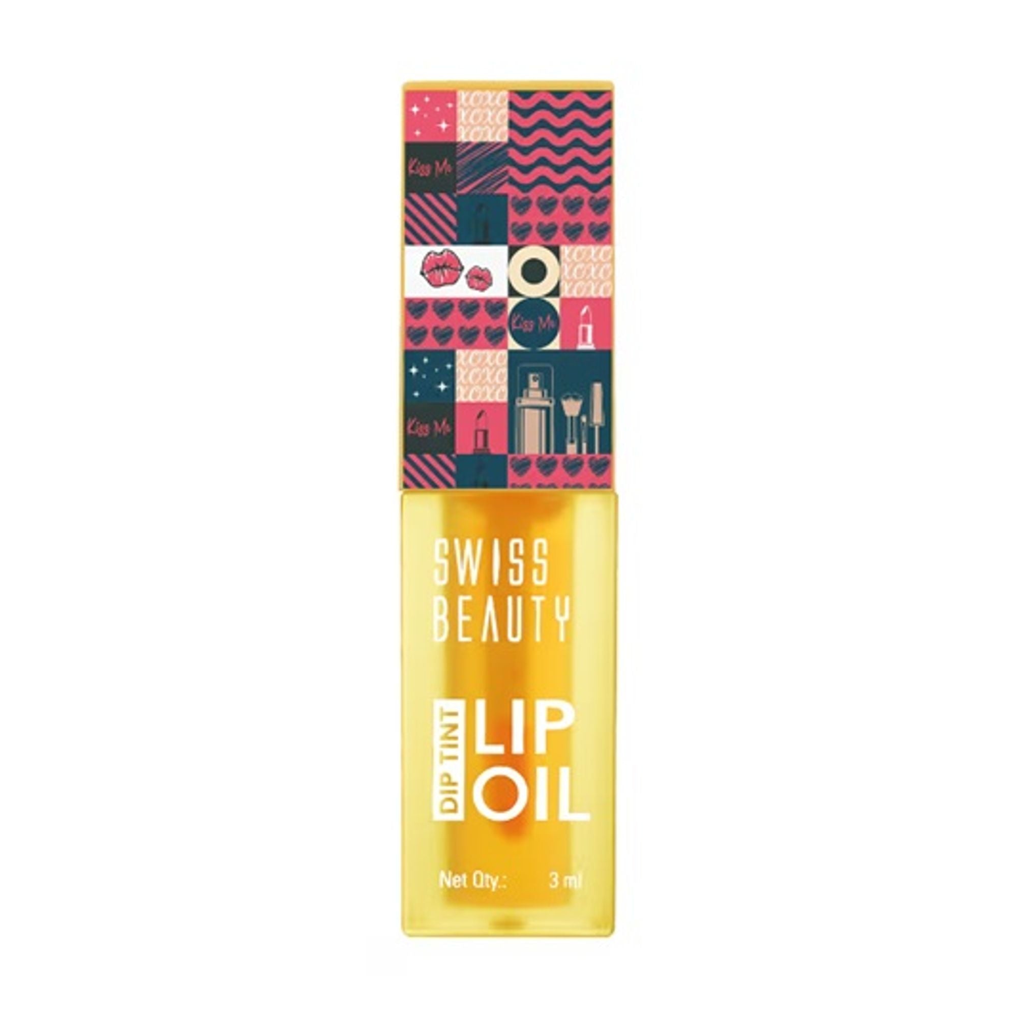 Swiss Beauty Dip Tint Color Changing Long Lasting With Vitamin-E PH Lip Oil - 4 Kiwi