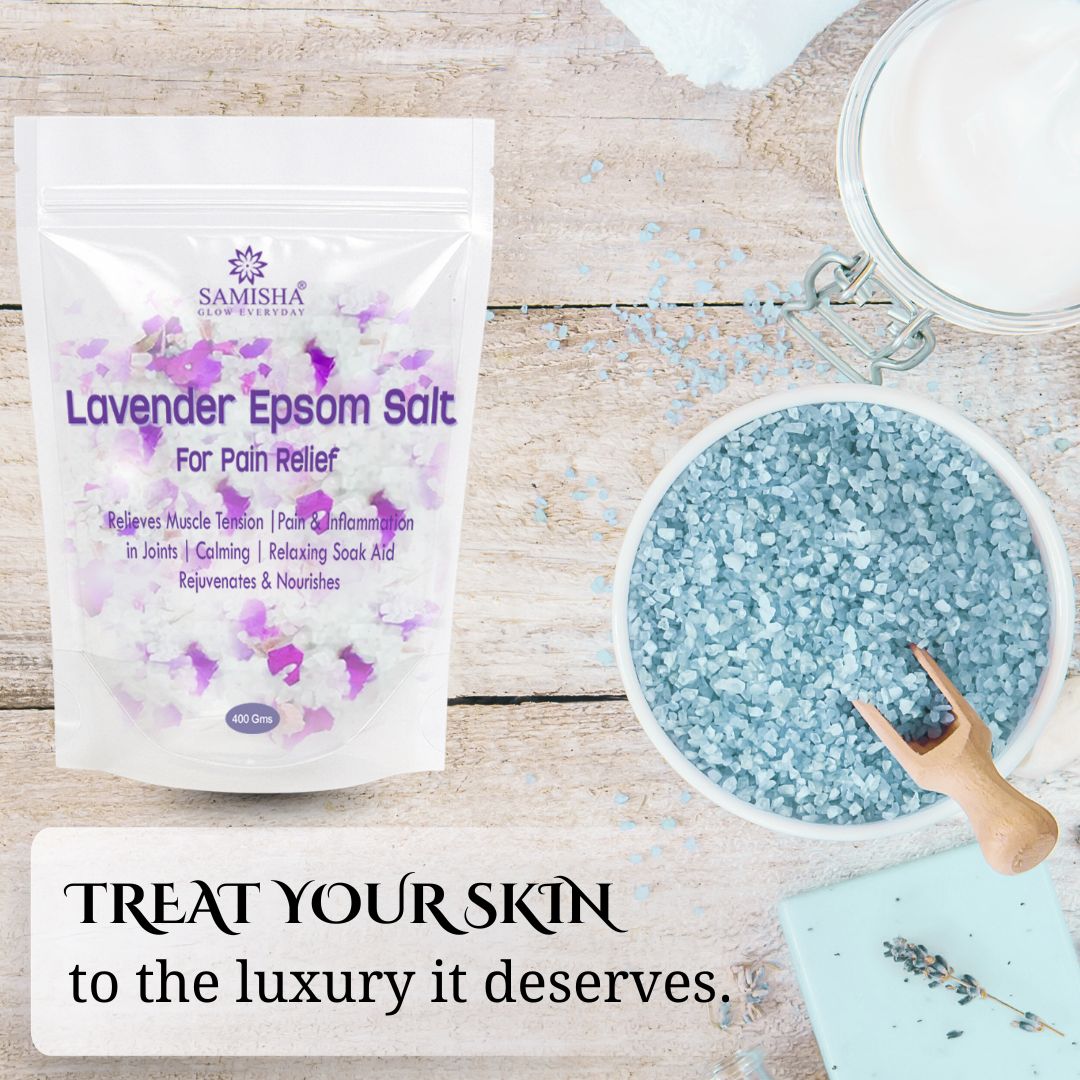 Samisha Lavender Epsom Salt For Pain Relief