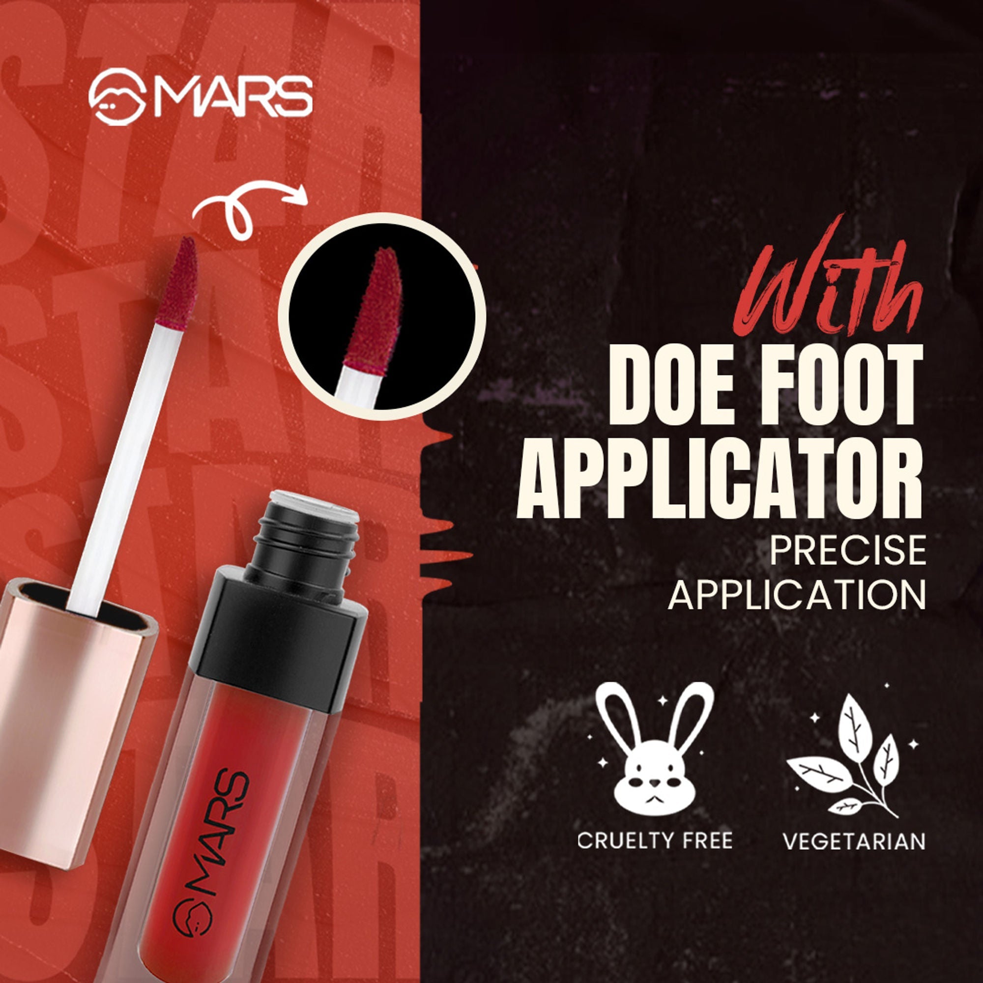 MARS Cosmetics Popstar Non Drying Liquid Mousse Lipstick - 28 Encore