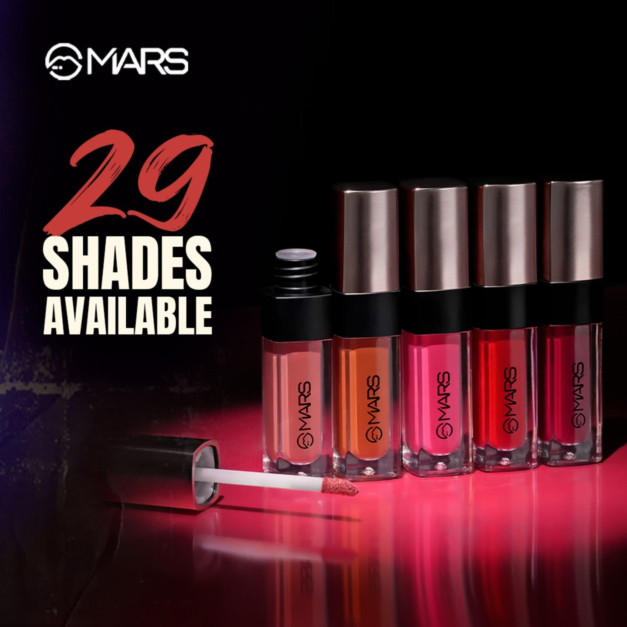 MARS Cosmetics Popstar Non Drying Liquid Mousse Lipstick - 28 Encore