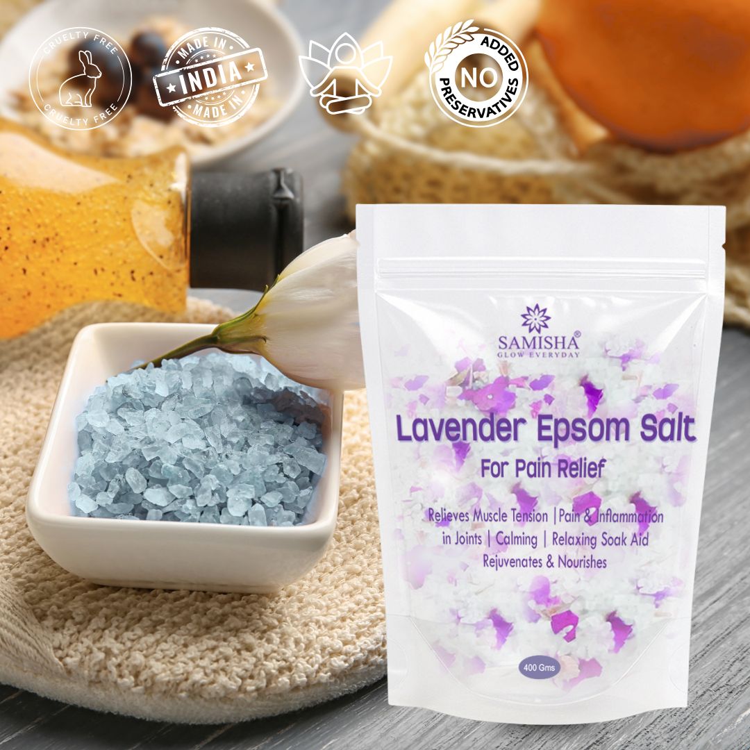 Samisha Lavender Epsom Salt For Pain Relief