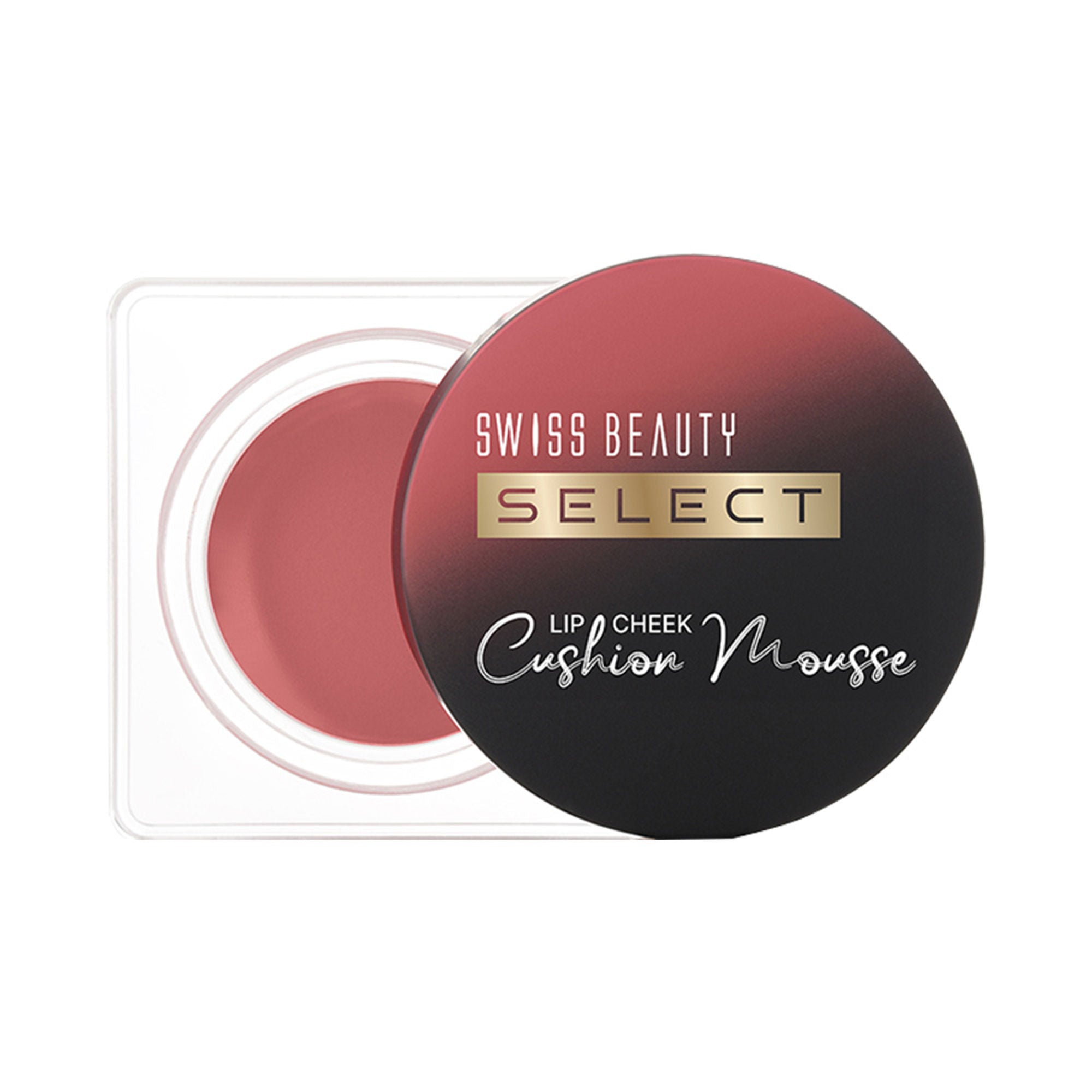 Swiss Beauty Select Lip And Cheek Cushion Mousse With Vitamin E - 2 Vogue Rose