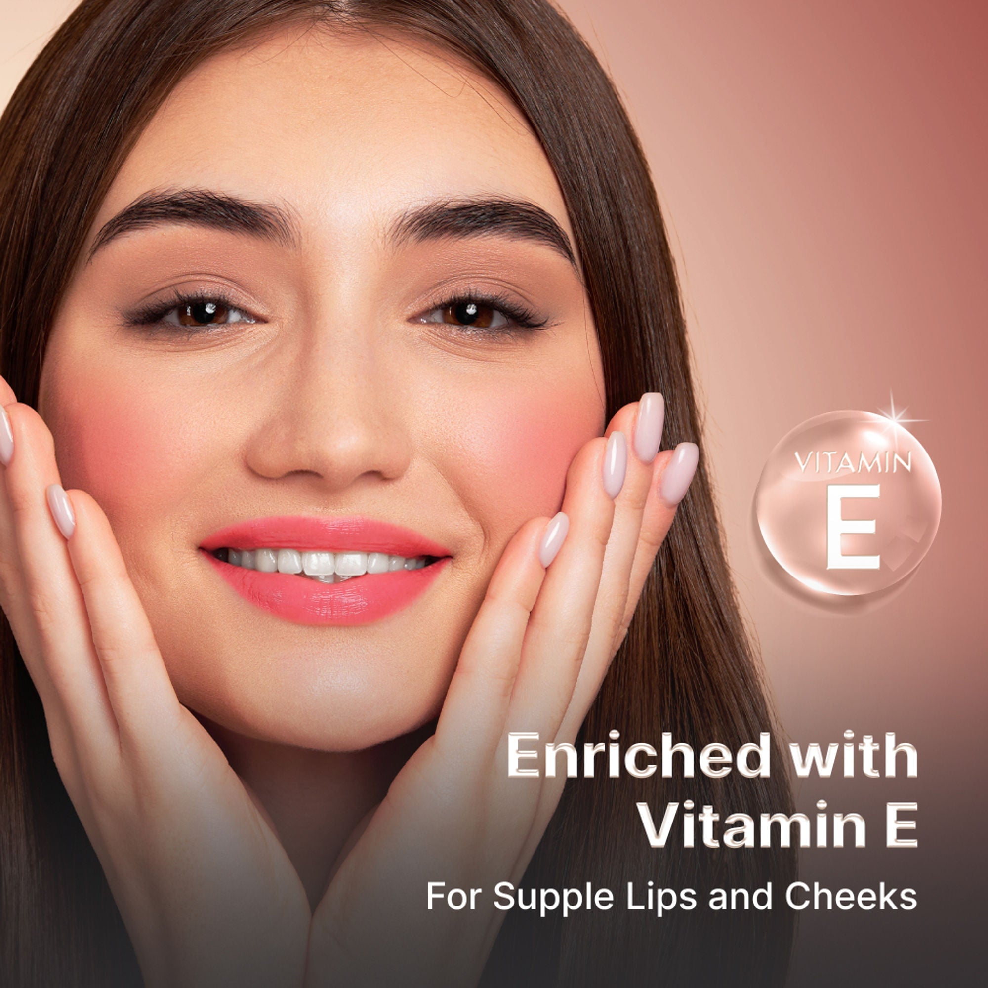 Swiss Beauty Select Lip And Cheek Cushion Mousse With Vitamin E - 2 Vogue Rose