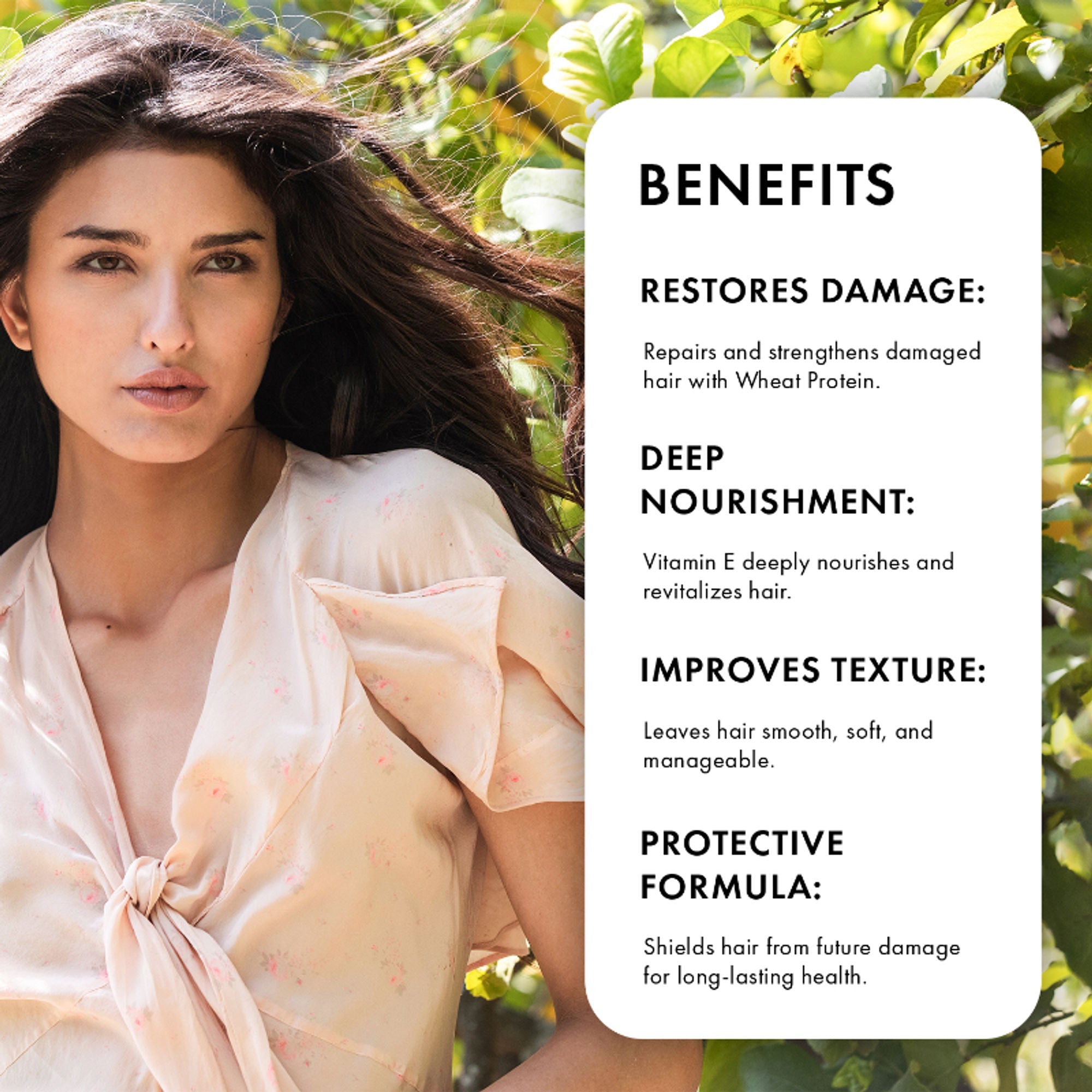Naturica Repairing Deep Treatment for Damaged Hair, Detangle with Olive Oil & Vitamin E Formula