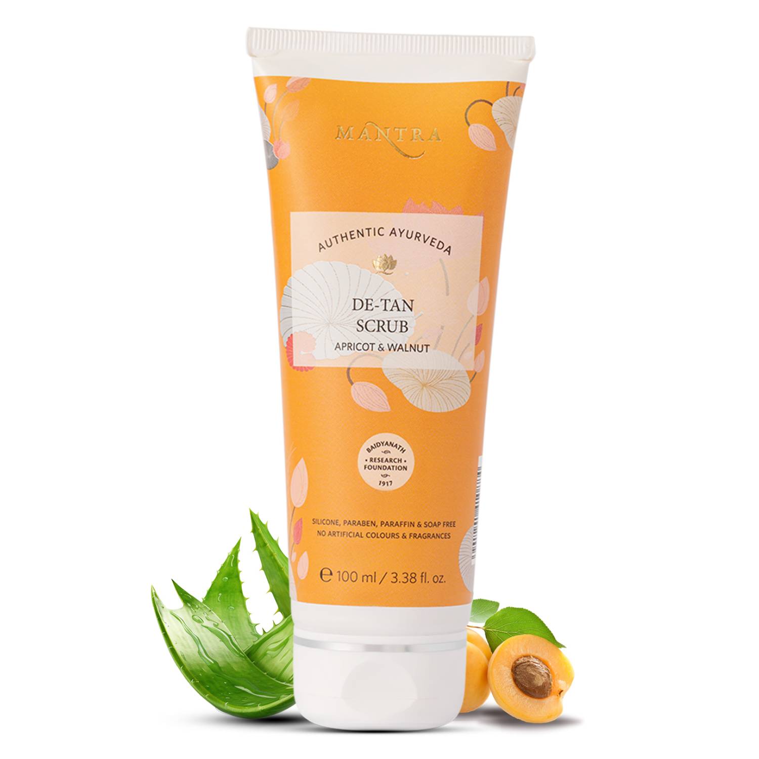 Mantra De Tan Scrub Apricot & Walnut - Image 1