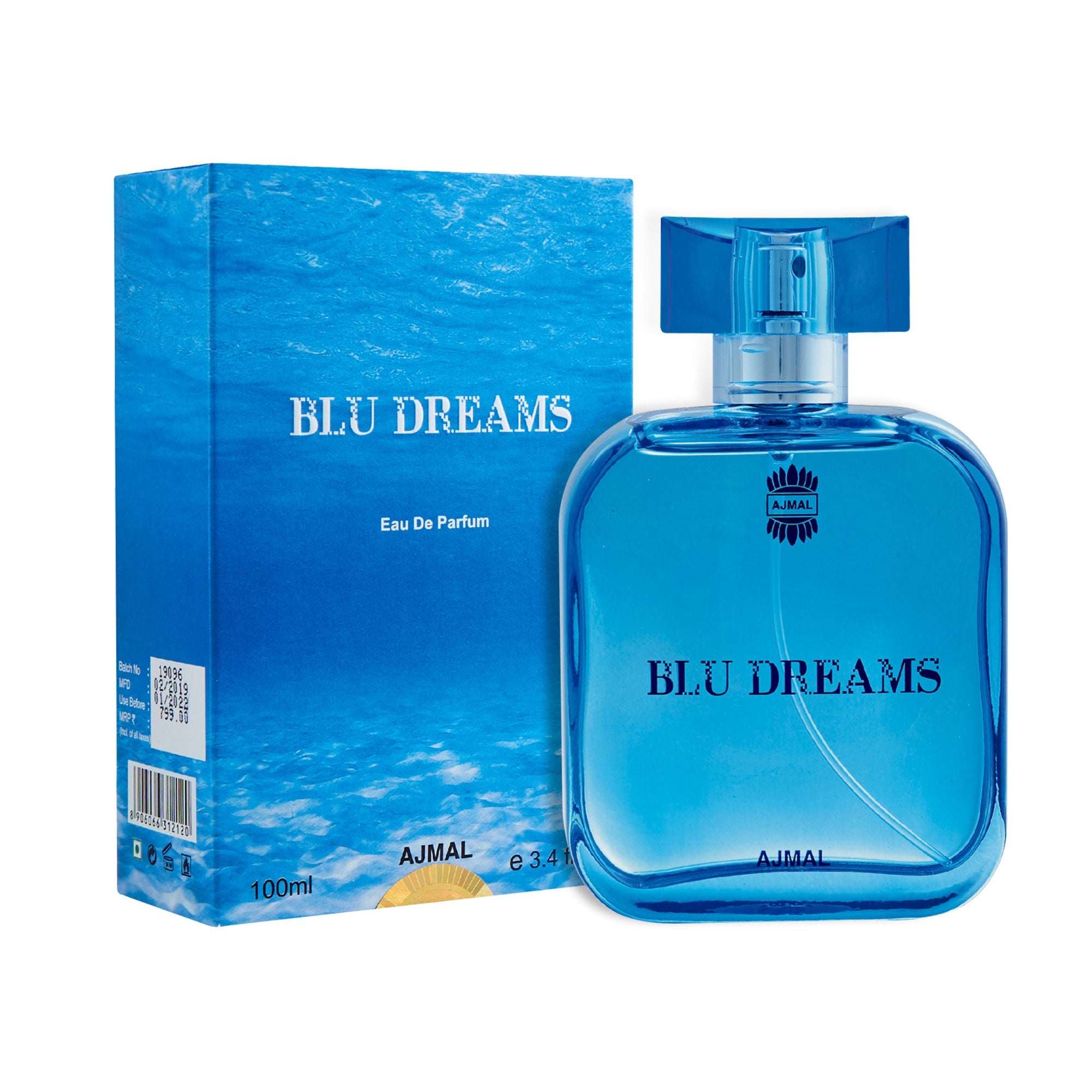 Ajmal India Blu Dreams EDP Perfume For Men