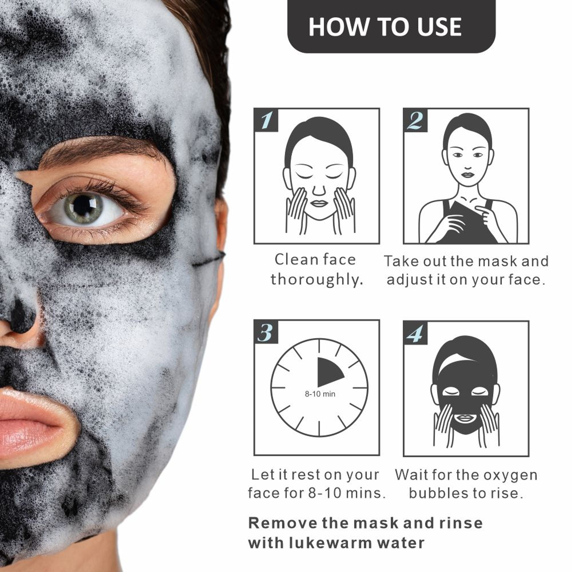 Swiss Beauty Cleansing Active Bubble Mask