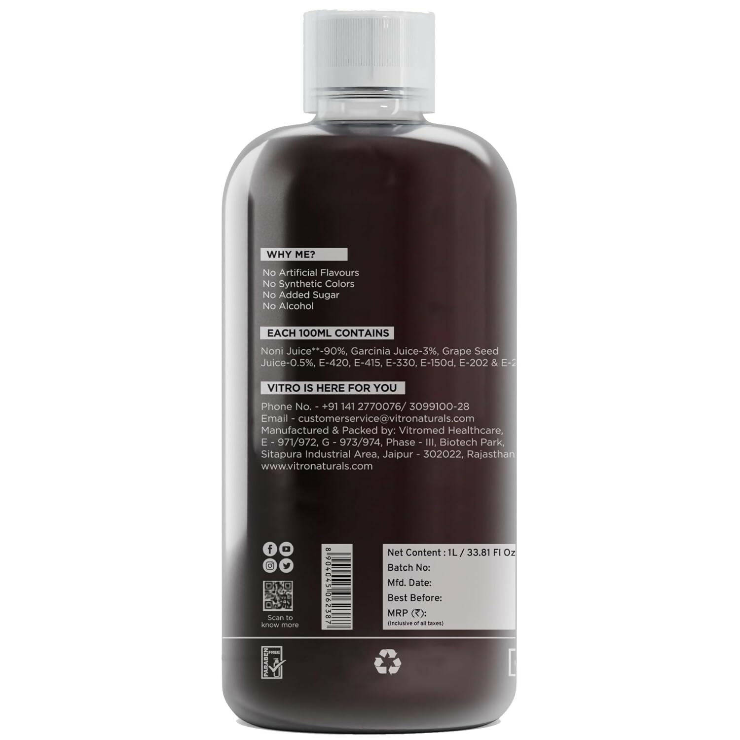 Vitro Naturals Noni Juice