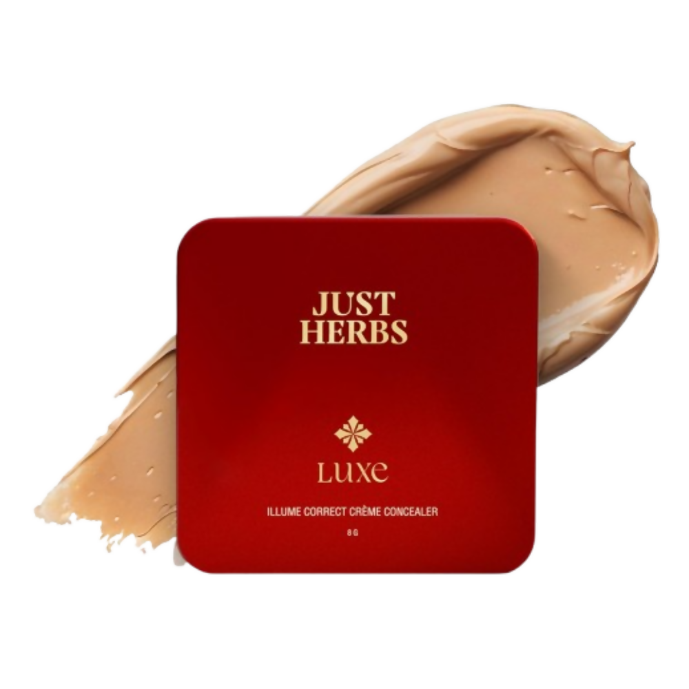 Just Herbs Luxe Illume Correct Créme Concealer Covers Dark Circles (140 Sand)