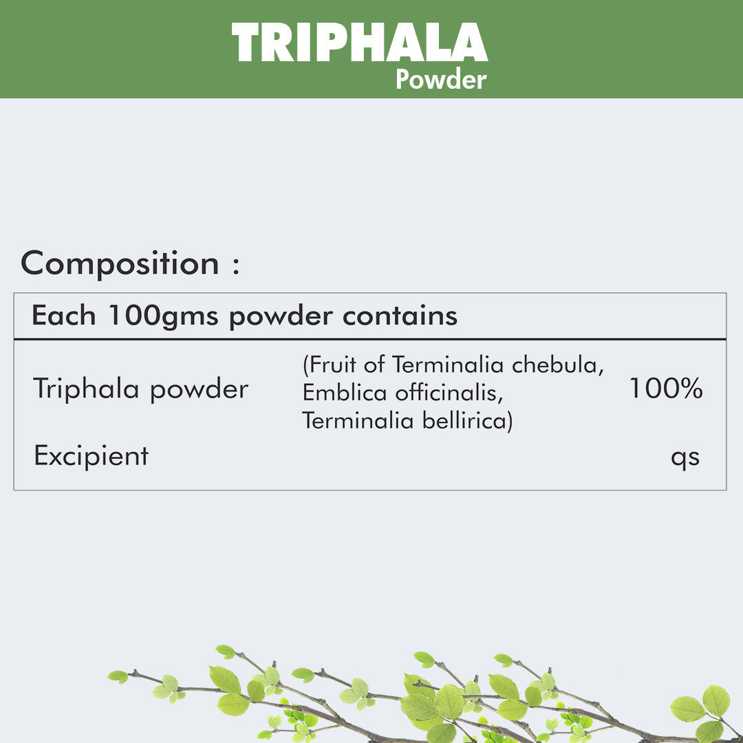 Herbal Hills Ayurveda Triphala Powder