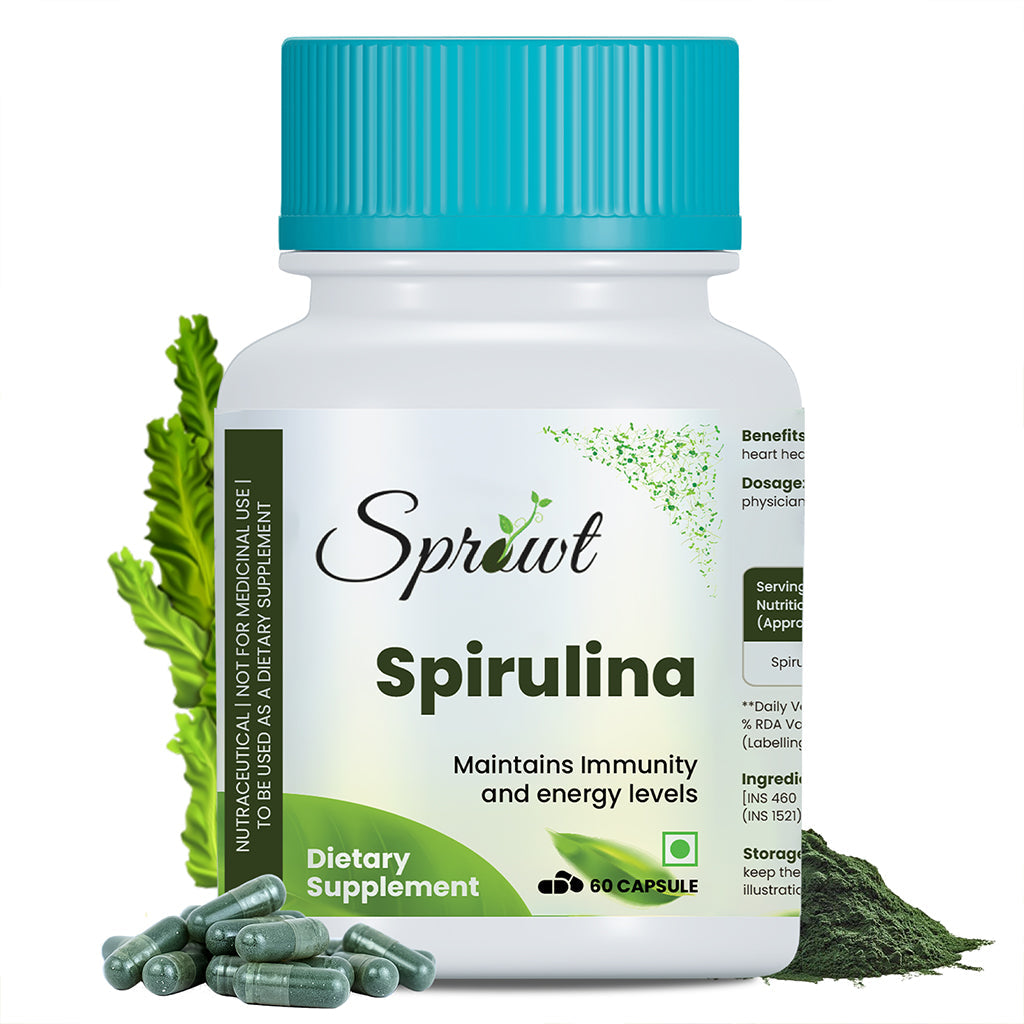 Sprowt Spirulina Capsules
