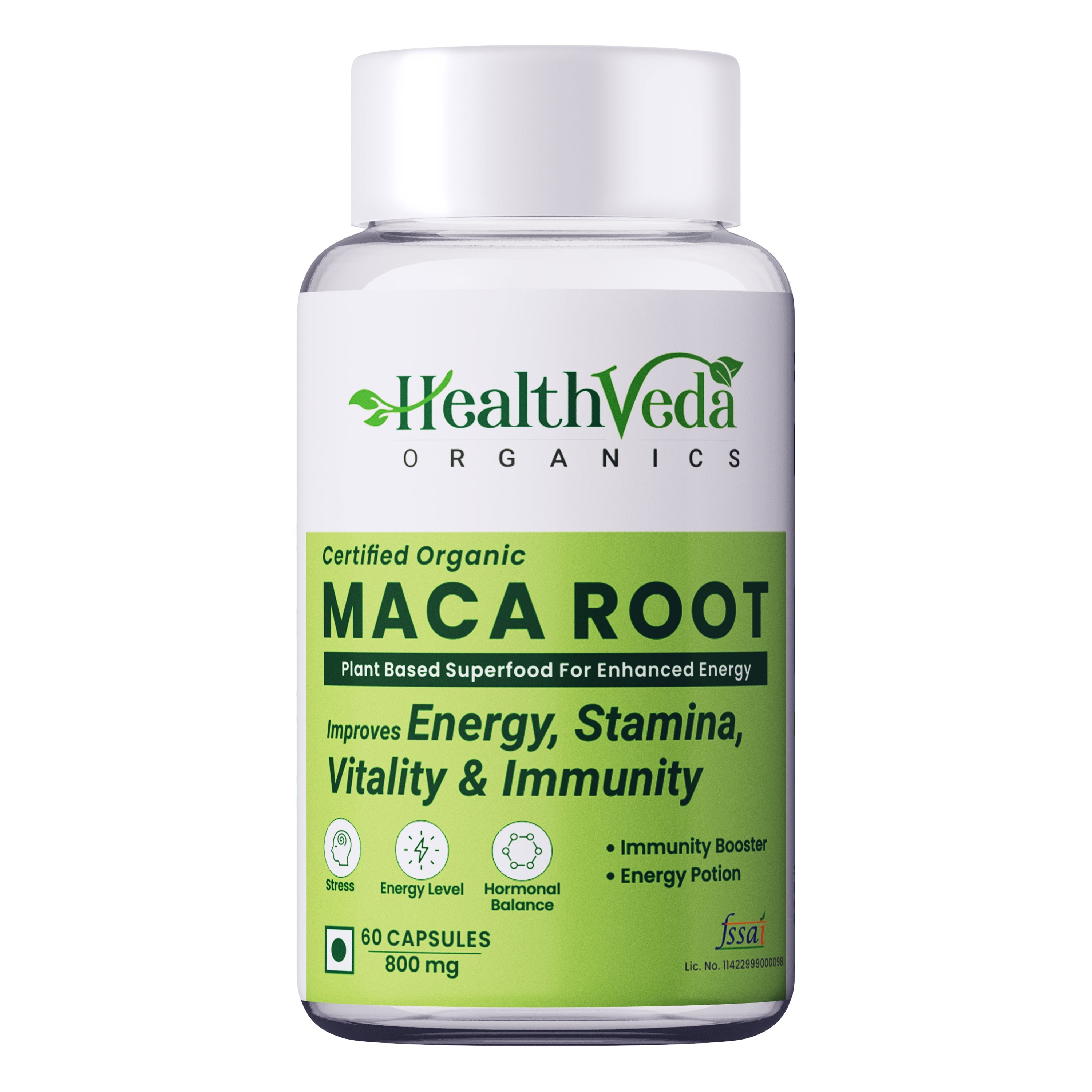 Health Veda Organics Maca Root Capsules