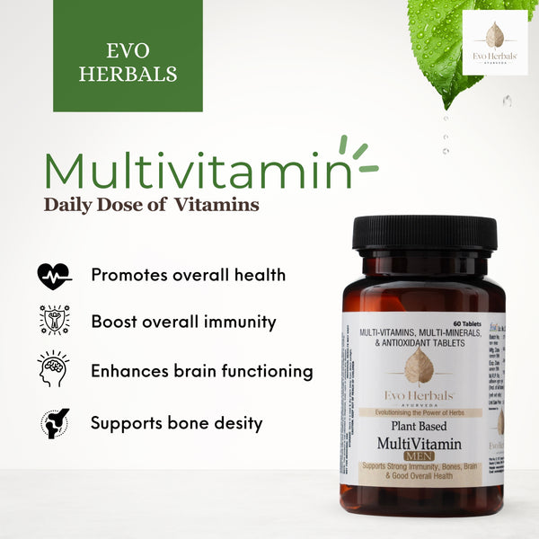 Plant Based Multivitamin Tablets for Men Benefits